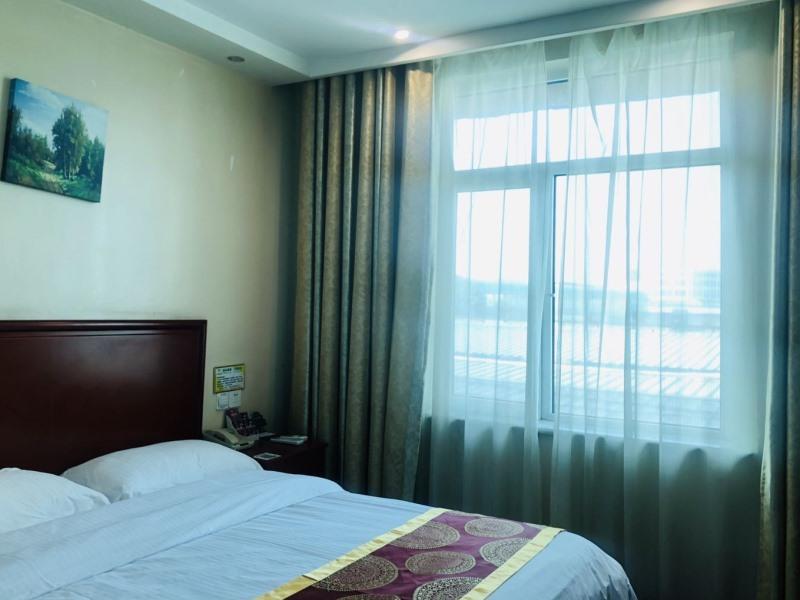 Greentree Inn Shandong Heze Mudan Road Bus Terminal Station Express Hotel Exteriör bild