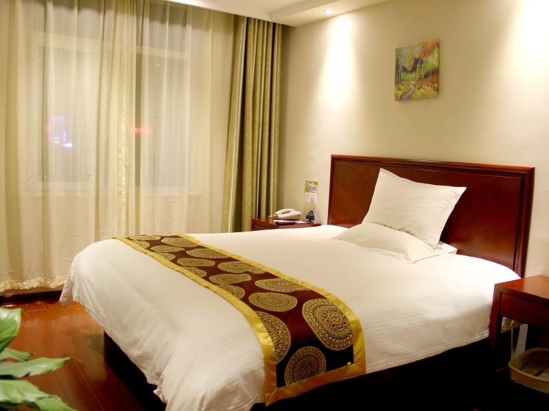 Greentree Inn Shandong Heze Mudan Road Bus Terminal Station Express Hotel Exteriör bild