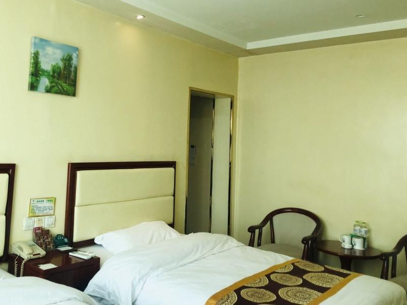Greentree Inn Shandong Heze Mudan Road Bus Terminal Station Express Hotel Exteriör bild
