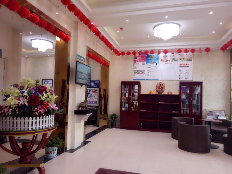 Greentree Inn Shandong Heze Mudan Road Bus Terminal Station Express Hotel Exteriör bild