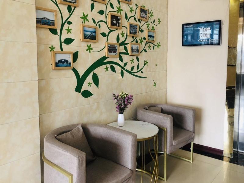 Greentree Inn Shandong Heze Mudan Road Bus Terminal Station Express Hotel Exteriör bild