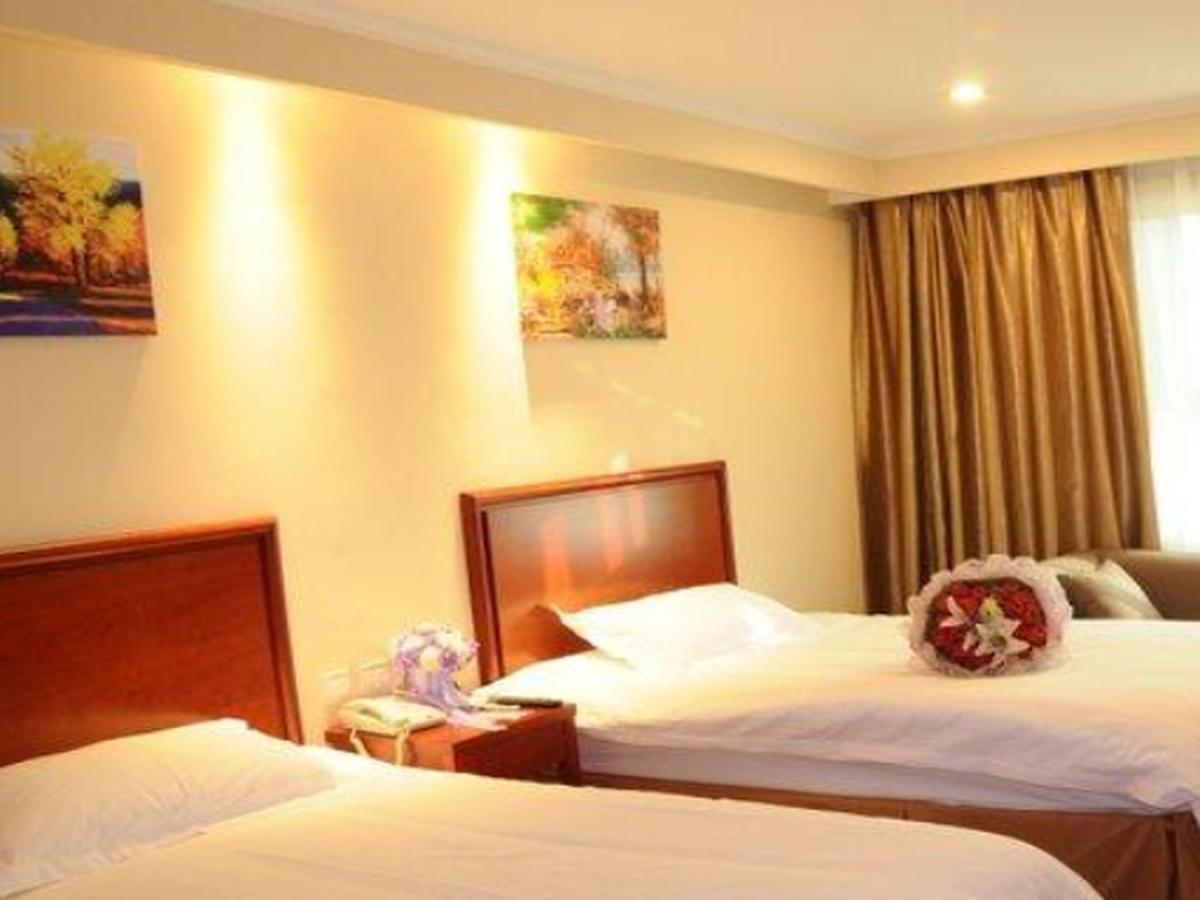 Greentree Inn Shandong Heze Mudan Road Bus Terminal Station Express Hotel Exteriör bild