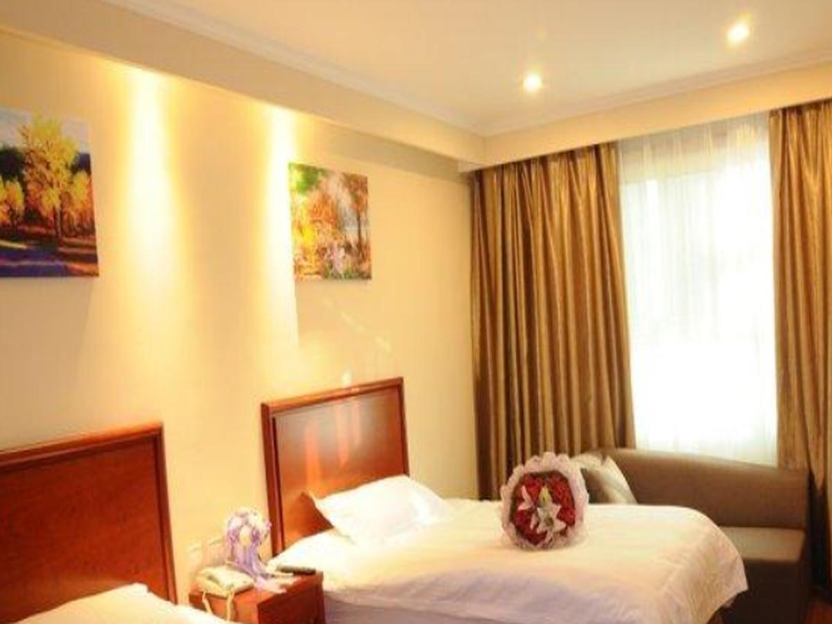 Greentree Inn Shandong Heze Mudan Road Bus Terminal Station Express Hotel Exteriör bild