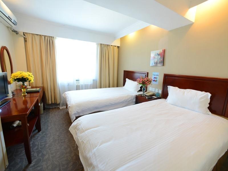 Greentree Inn Shandong Heze Mudan Road Bus Terminal Station Express Hotel Exteriör bild