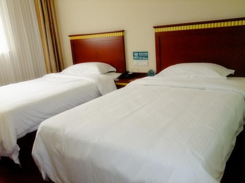 Greentree Inn Shandong Heze Mudan Road Bus Terminal Station Express Hotel Exteriör bild