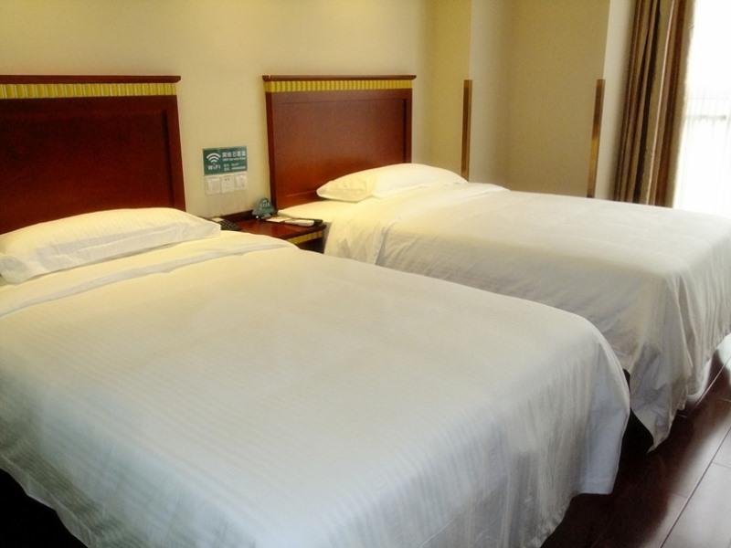 Greentree Inn Shandong Heze Mudan Road Bus Terminal Station Express Hotel Exteriör bild