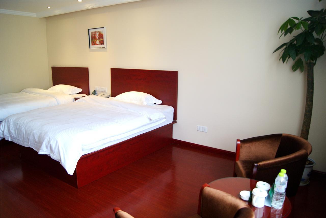 Greentree Inn Shandong Heze Mudan Road Bus Terminal Station Express Hotel Exteriör bild
