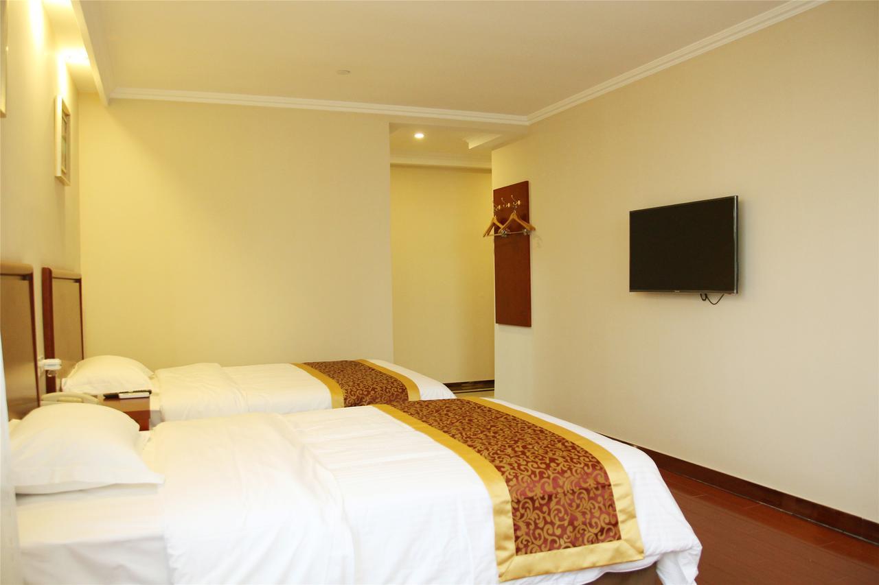Greentree Inn Shandong Heze Mudan Road Bus Terminal Station Express Hotel Exteriör bild