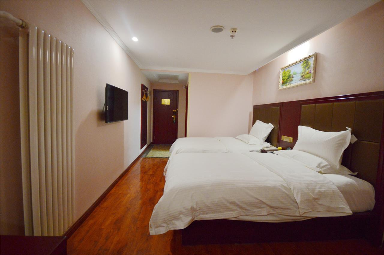 Greentree Inn Shandong Heze Mudan Road Bus Terminal Station Express Hotel Exteriör bild
