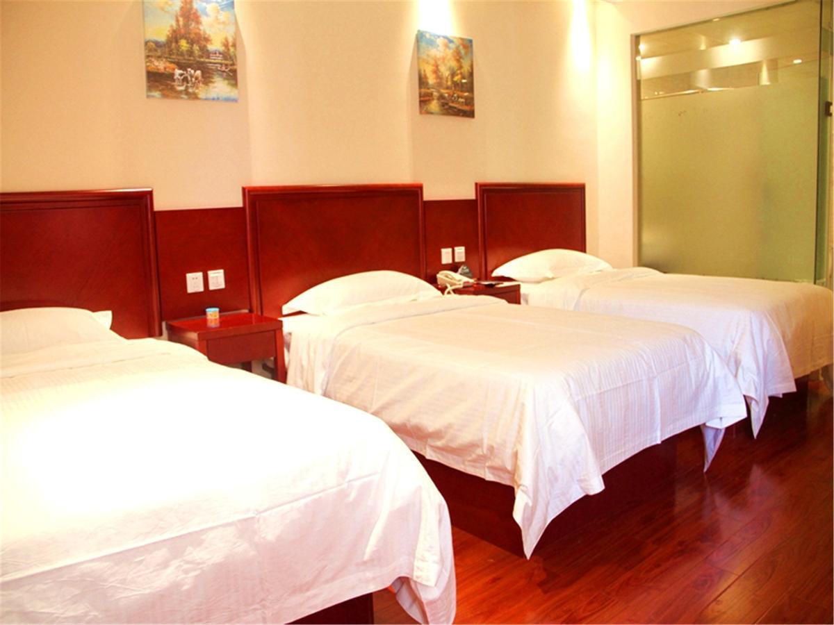 Greentree Inn Shandong Heze Mudan Road Bus Terminal Station Express Hotel Exteriör bild