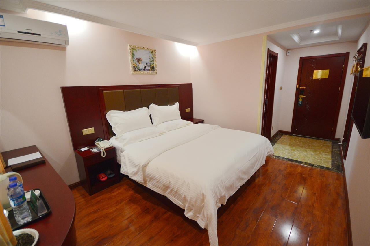 Greentree Inn Shandong Heze Mudan Road Bus Terminal Station Express Hotel Exteriör bild