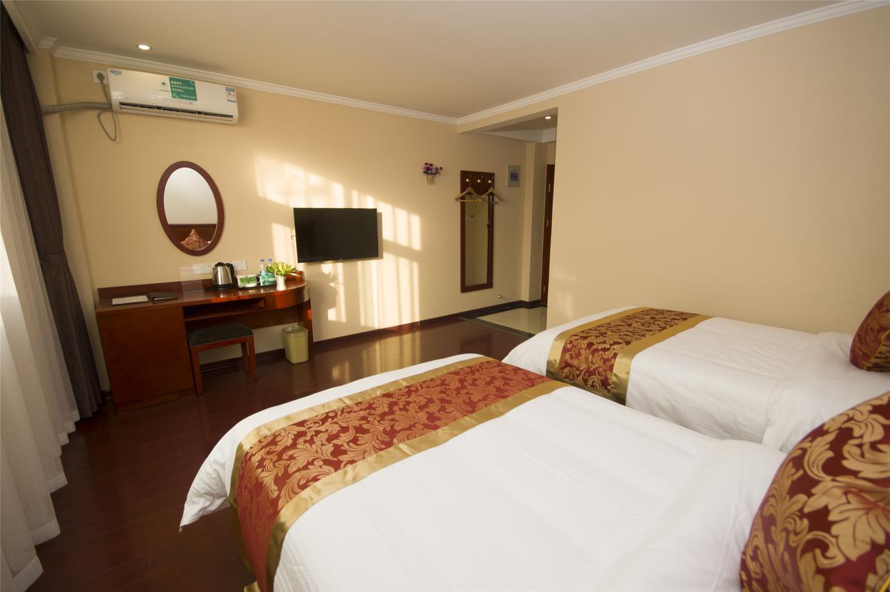 Greentree Inn Shandong Heze Mudan Road Bus Terminal Station Express Hotel Exteriör bild