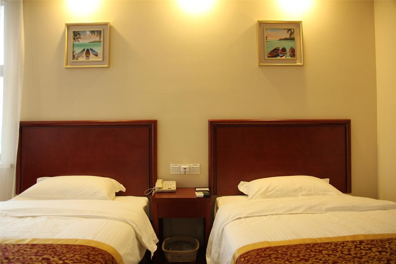 Greentree Inn Shandong Heze Mudan Road Bus Terminal Station Express Hotel Exteriör bild