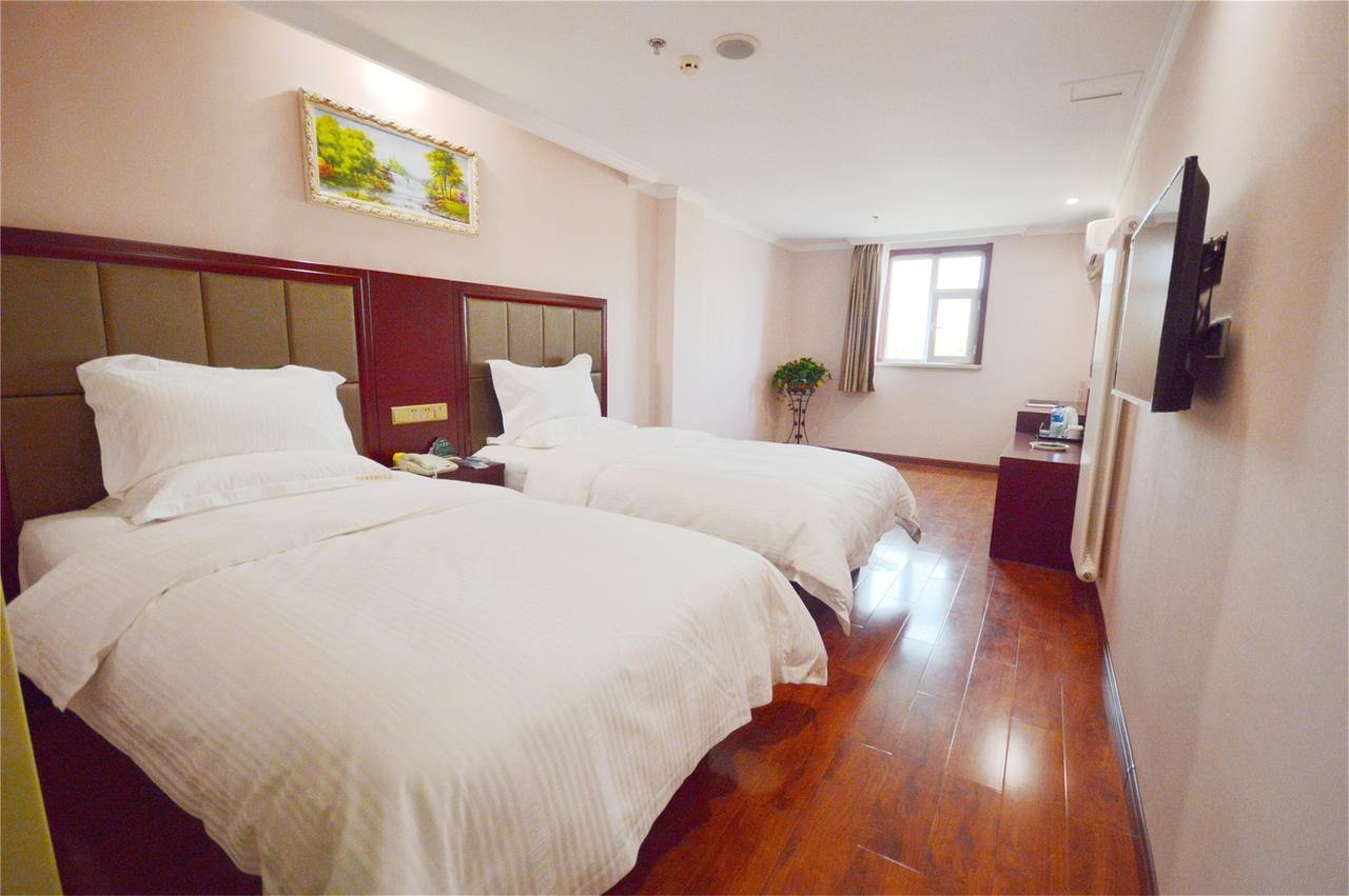 Greentree Inn Shandong Heze Mudan Road Bus Terminal Station Express Hotel Exteriör bild