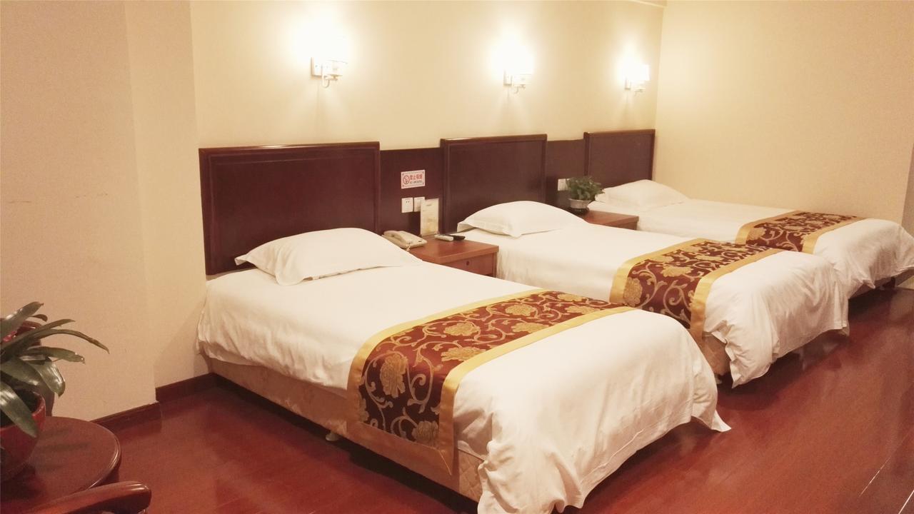 Greentree Inn Shandong Heze Mudan Road Bus Terminal Station Express Hotel Exteriör bild