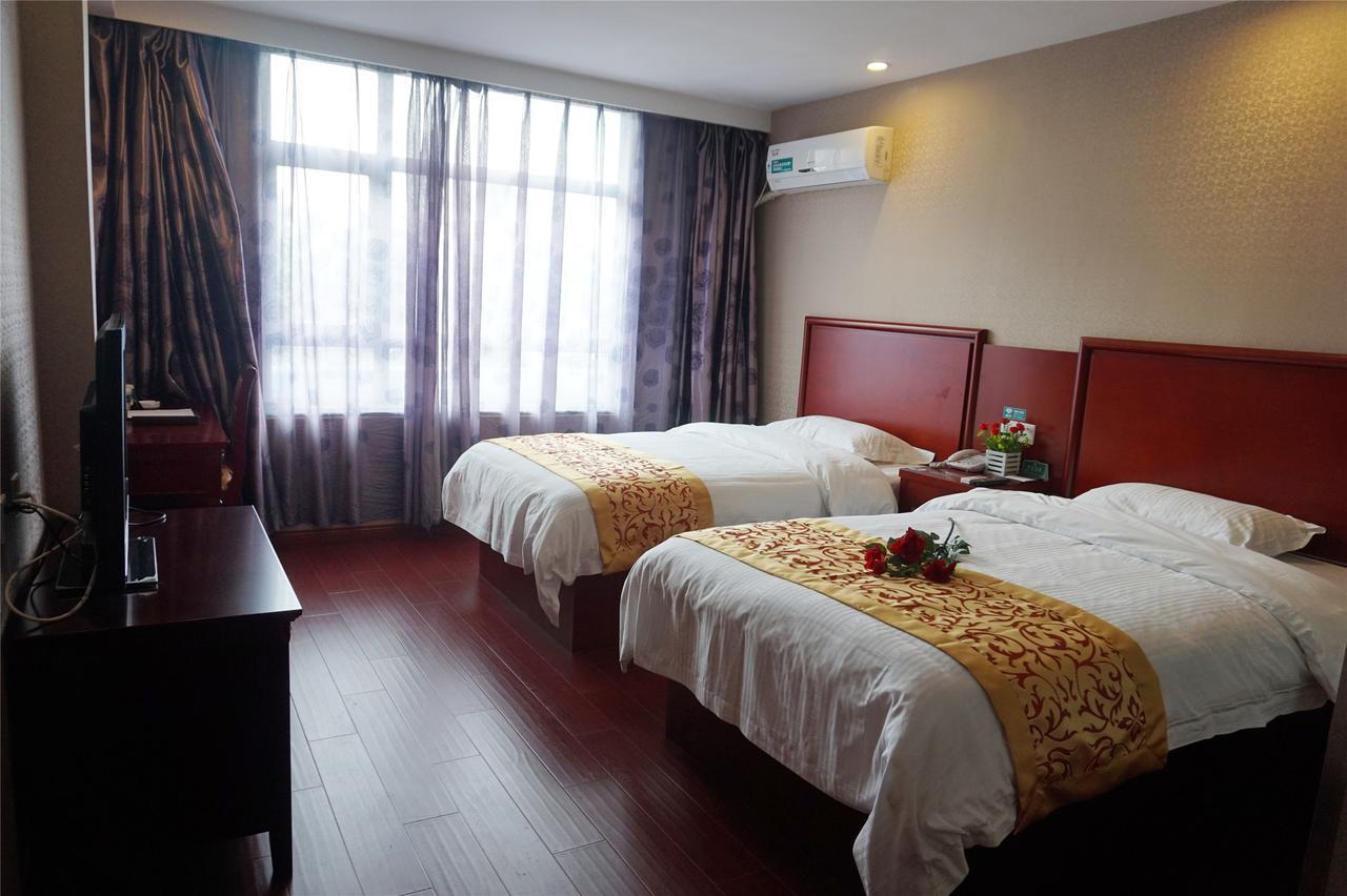 Greentree Inn Shandong Heze Mudan Road Bus Terminal Station Express Hotel Exteriör bild